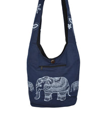 Elephant Print Sadhu Monk Bag