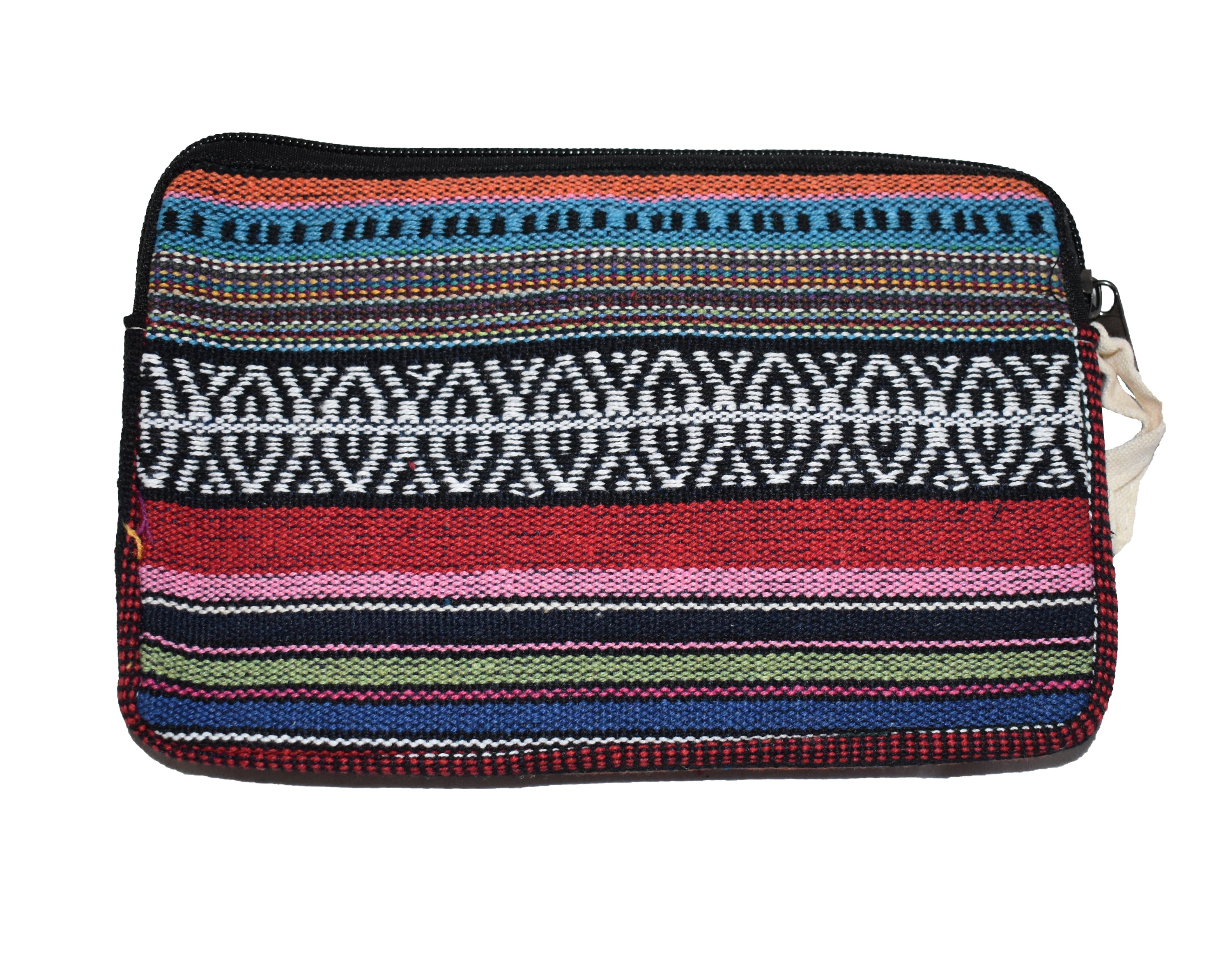 Large Woven Hemp & Cotton Purse