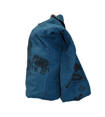 Elephant Print Sadhu Monk Bag