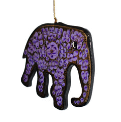 Hand Painted Festive Elephant