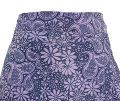 Tea Calf Length Sari Silk Wrap Skirt 50"