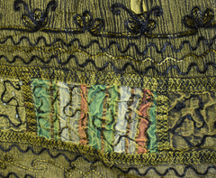 Stonewashed Embroidered Viscose Summer Dress