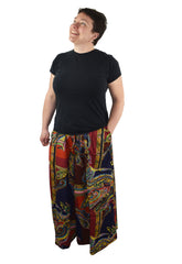 Indian Printed Cotton Palazzo Trousers