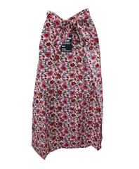 Block Print Cotton Wrap Skirt 60"