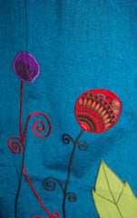 Hippy Flower Pattern Cotton "Hannah" Trousers