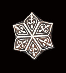 Indian Wood Printing Block - Medieval (5.5cm)