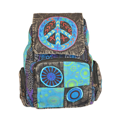 Patchwork Back Pack Bag