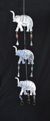 Long Metal Elephant Hanging String