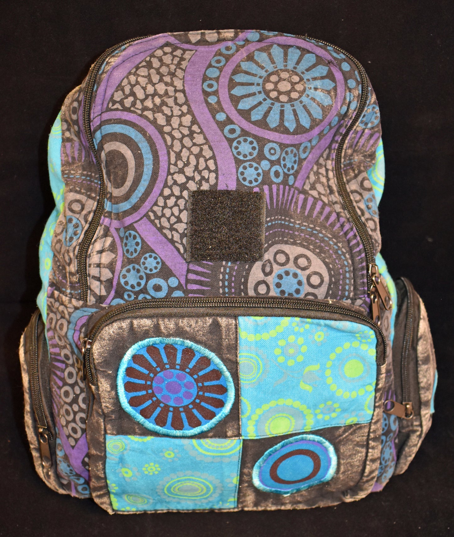 Patchwork Back Pack Bag