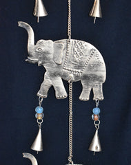 Long Metal Elephant Hanging String