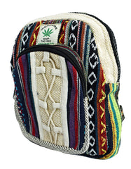 Woven Cotton Back Pack Bag