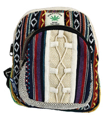 Woven Cotton Back Pack Bag