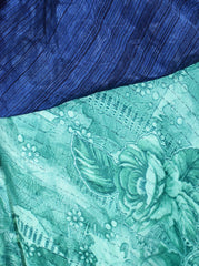 Knee Length Sari Silk Wrap Skirt 62"