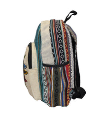 Sun & Moon Print Cotton & Hemp Back Pack