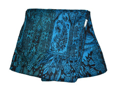 Flower Pattern Fleece Scarf