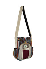 Woven Cotton Sadhu Monk Bag