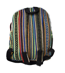 Sun & Moon Print Cotton & Hemp Back Pack