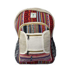 Large Cotton & Hemp Back Pack