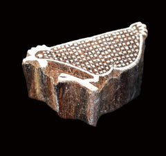 Indian Wood Printing Block - Chicken (6cm)