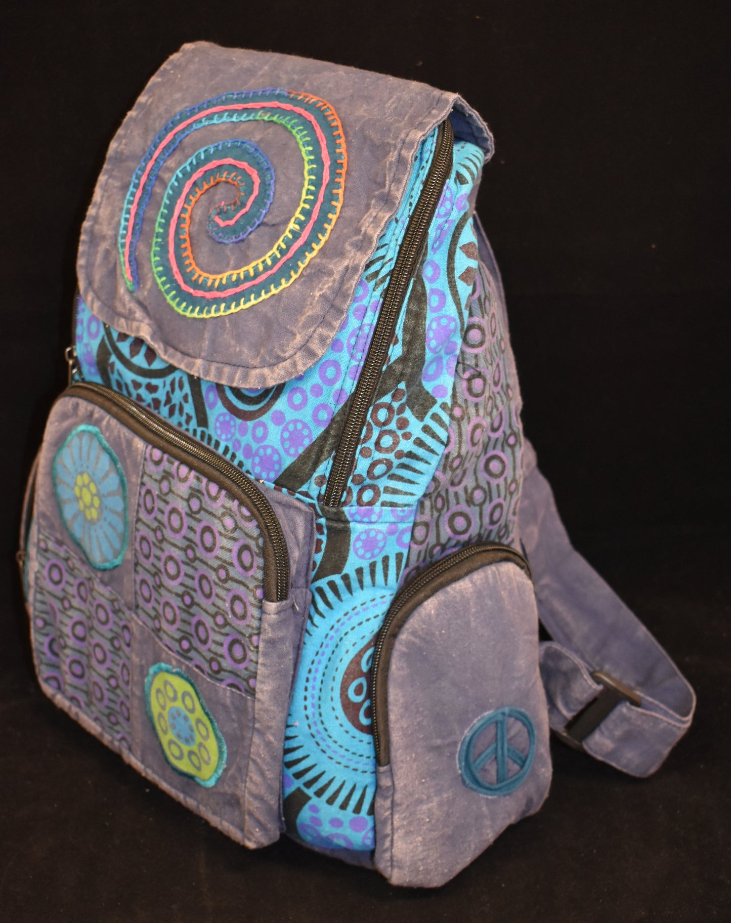 Patchwork Back Pack Bag