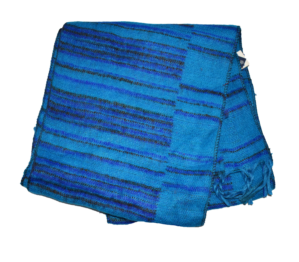 Striped Fleece Scarf