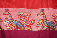 Knee Length Sari Silk Wrap Skirt 70"