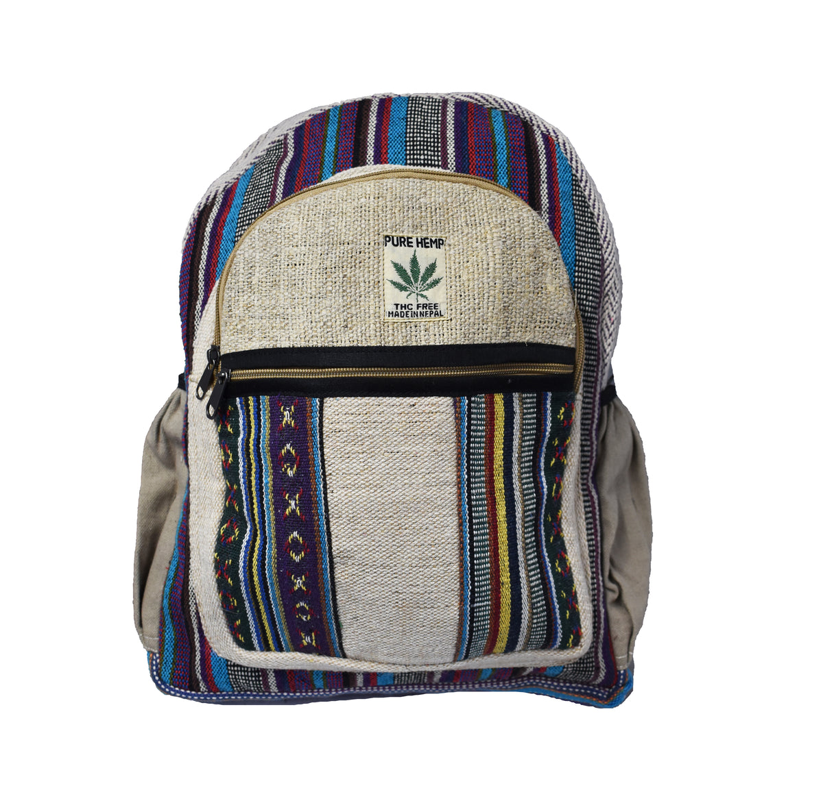Large Cotton & Hemp Back Pack