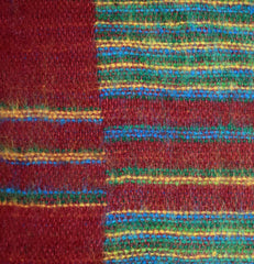 Striped Fleece Scarf