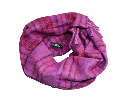 Striped Fleece Scarf