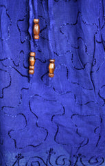 Embroidered Viscose Tunic Top