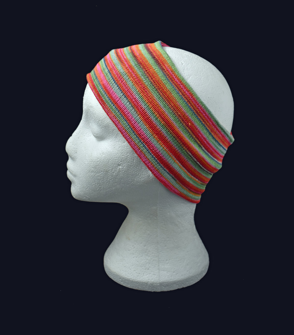 Striped Cotton Hair Band