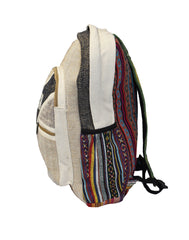 Large Cotton & Hemp Back Pack