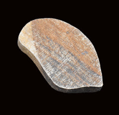 Indian Wood Printing Block - Leaf (7.5cm)