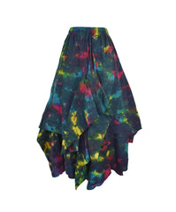 Tie Dye Pixie Hem Skirt