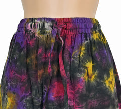 Tie Dye Pixie Hem Skirt