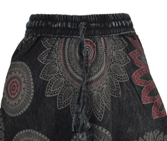 Circle Mandala Print Skirt