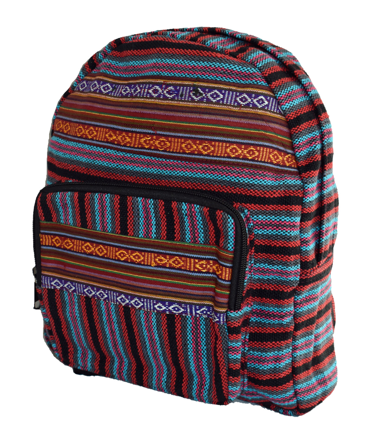 Woven Cotton Back Pack Bag