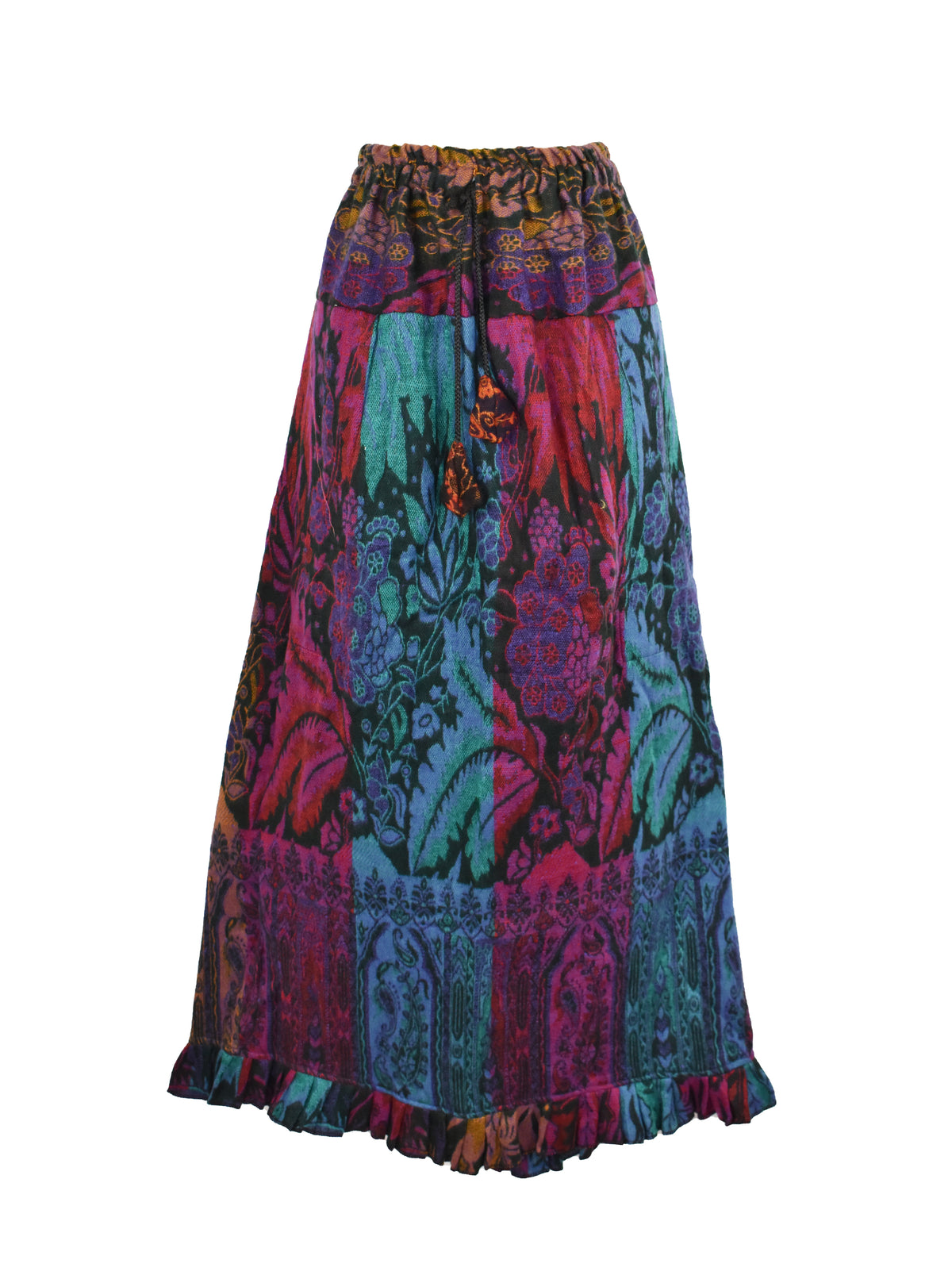 Floral Fleece Skirt