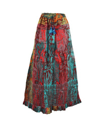Floral Fleece Skirt