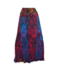 Floral Fleece Skirt