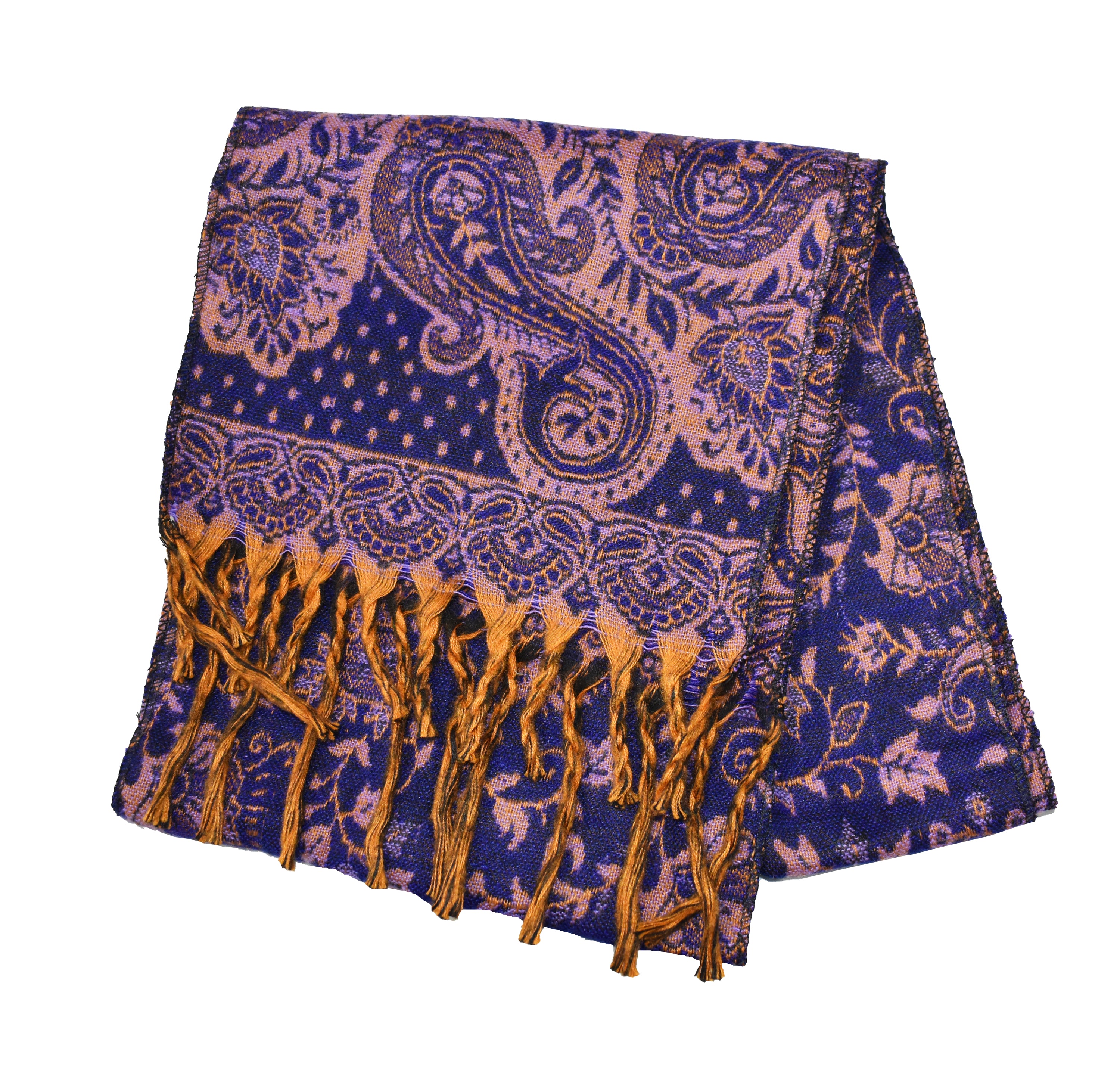 Paisley Fleece Scarf