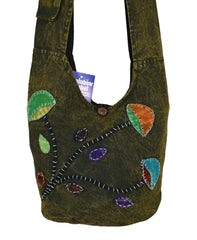Mushroom Shoulder Monk Bag