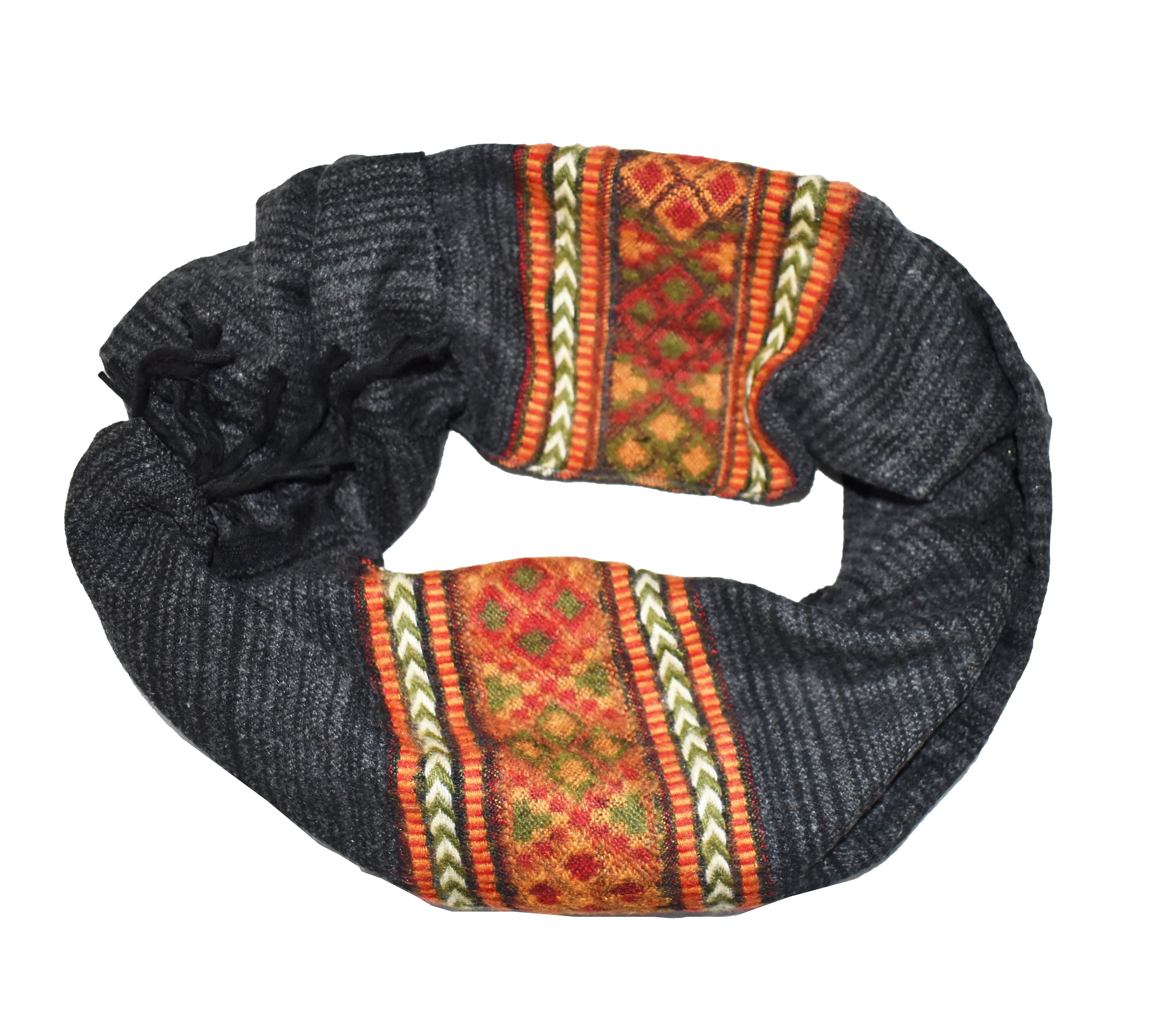 Blended Striped Fleece Scarf