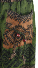 Acrylic Fleece Elephant Harem Trousers