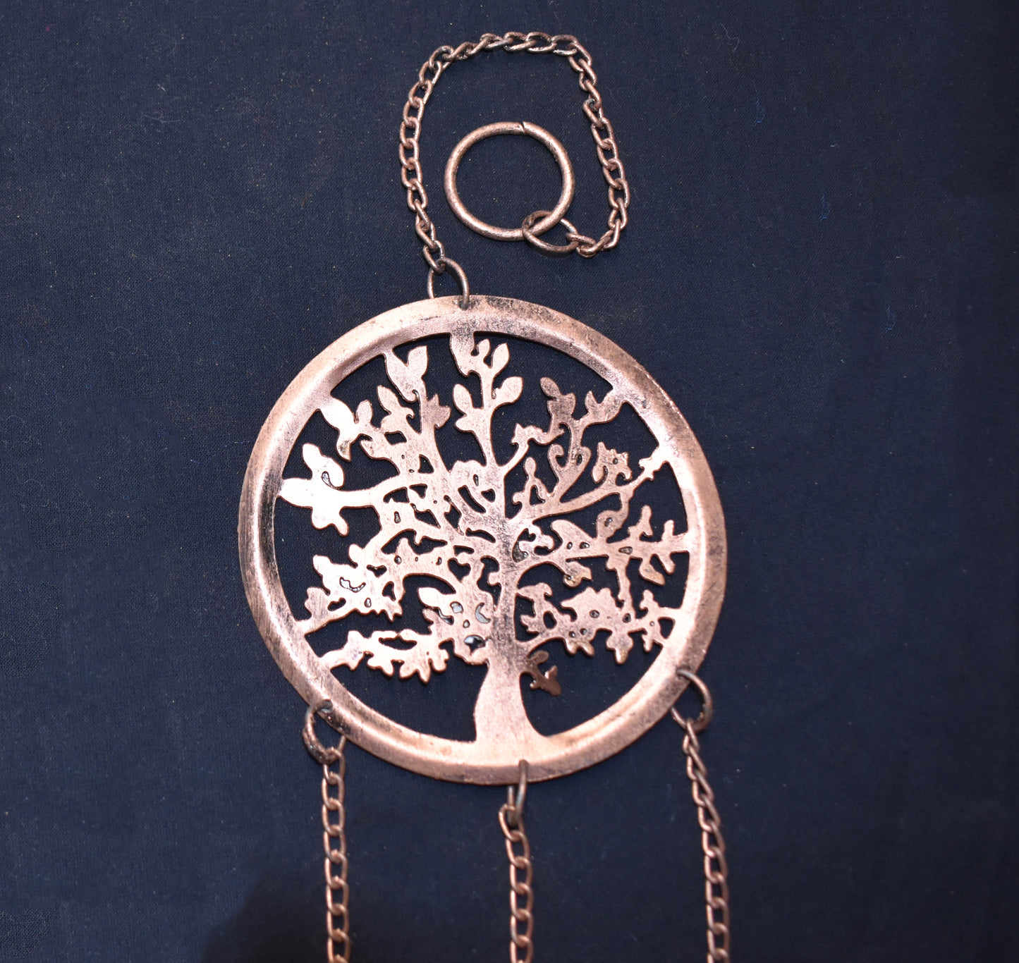 Metal Tree of Life Wall Hanging (Copper)