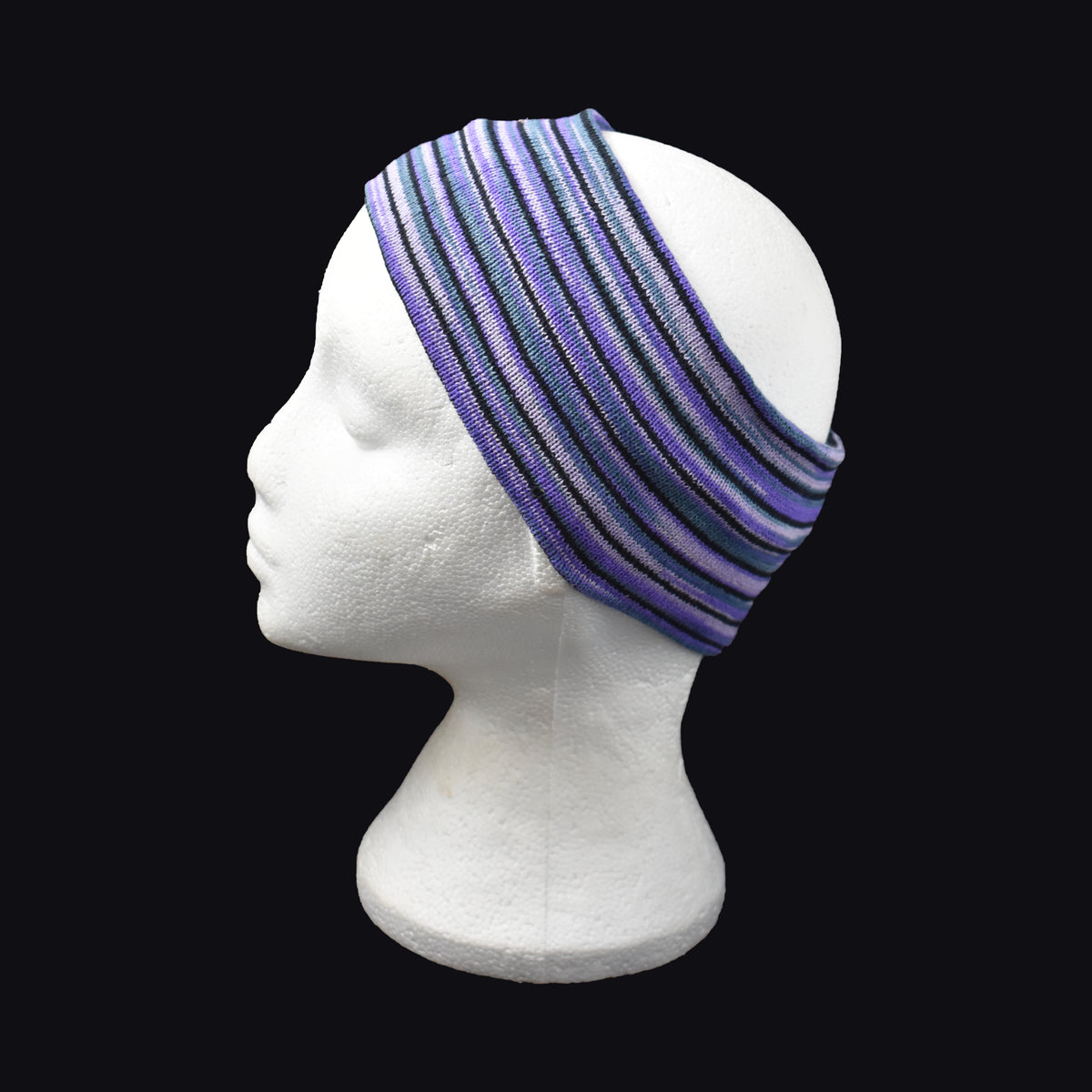 Striped Cotton Hair Band