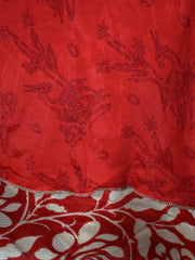 Knee Length Sari Silk Wrap Skirt 60"