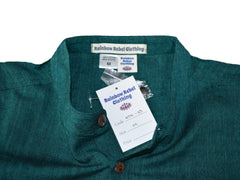 Plain Cotton Collarless Shirt