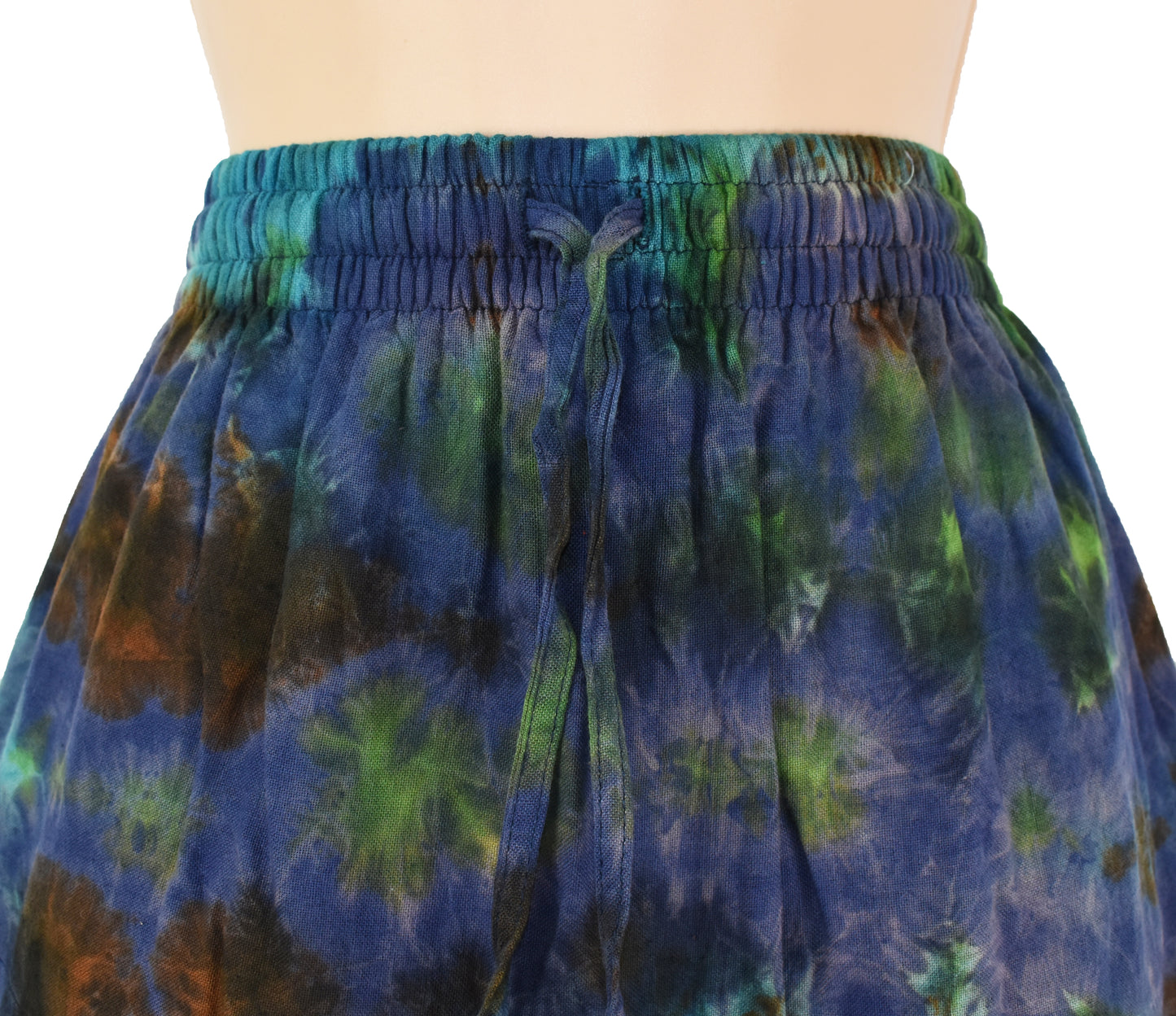 Tie Dye Pixie Hem Skirt