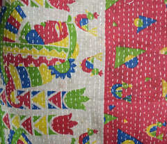 Kantha Cotton Throw